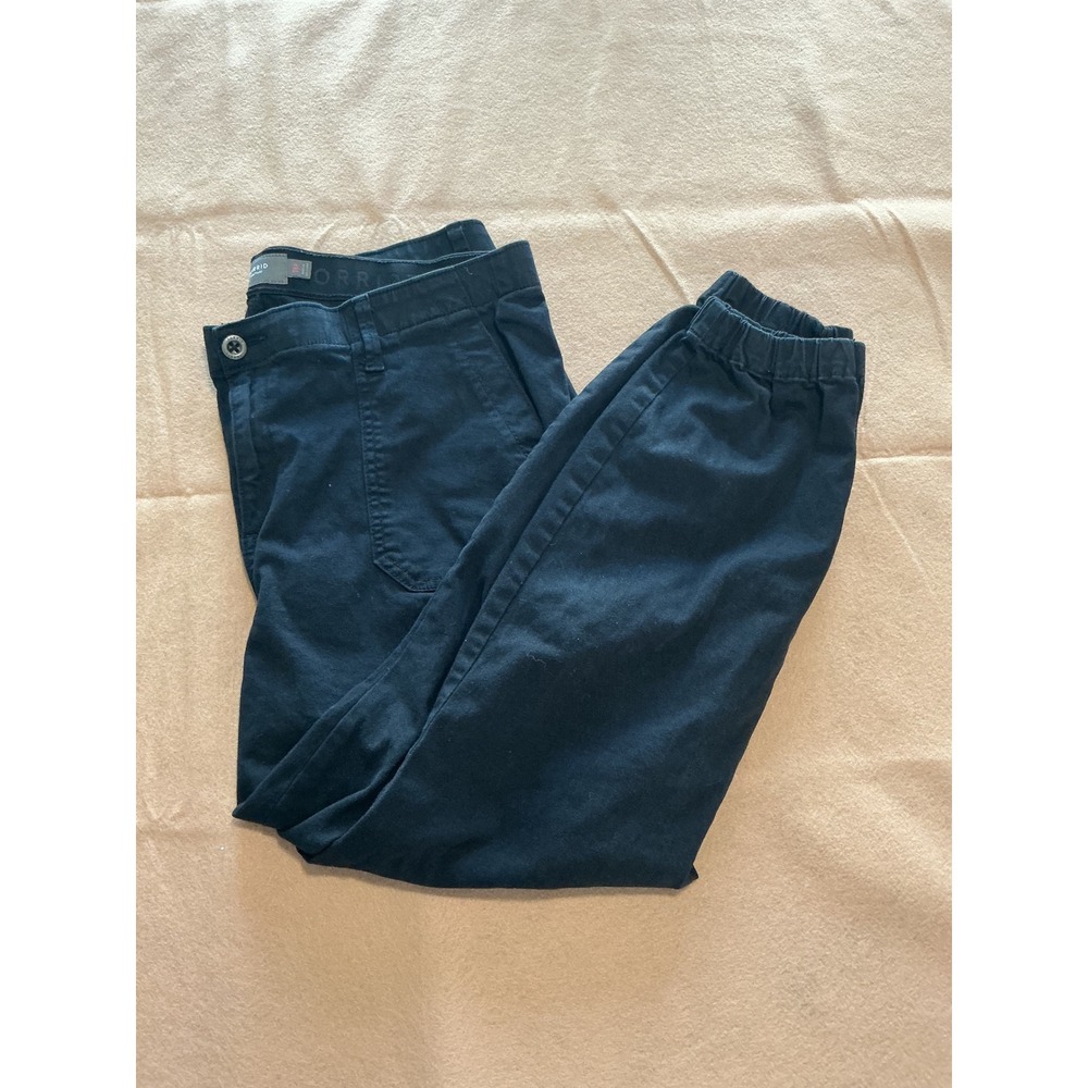 Torrid Feel The Fit Black Utility Jogger Pants Size 18R Cotton Stretch Pockets